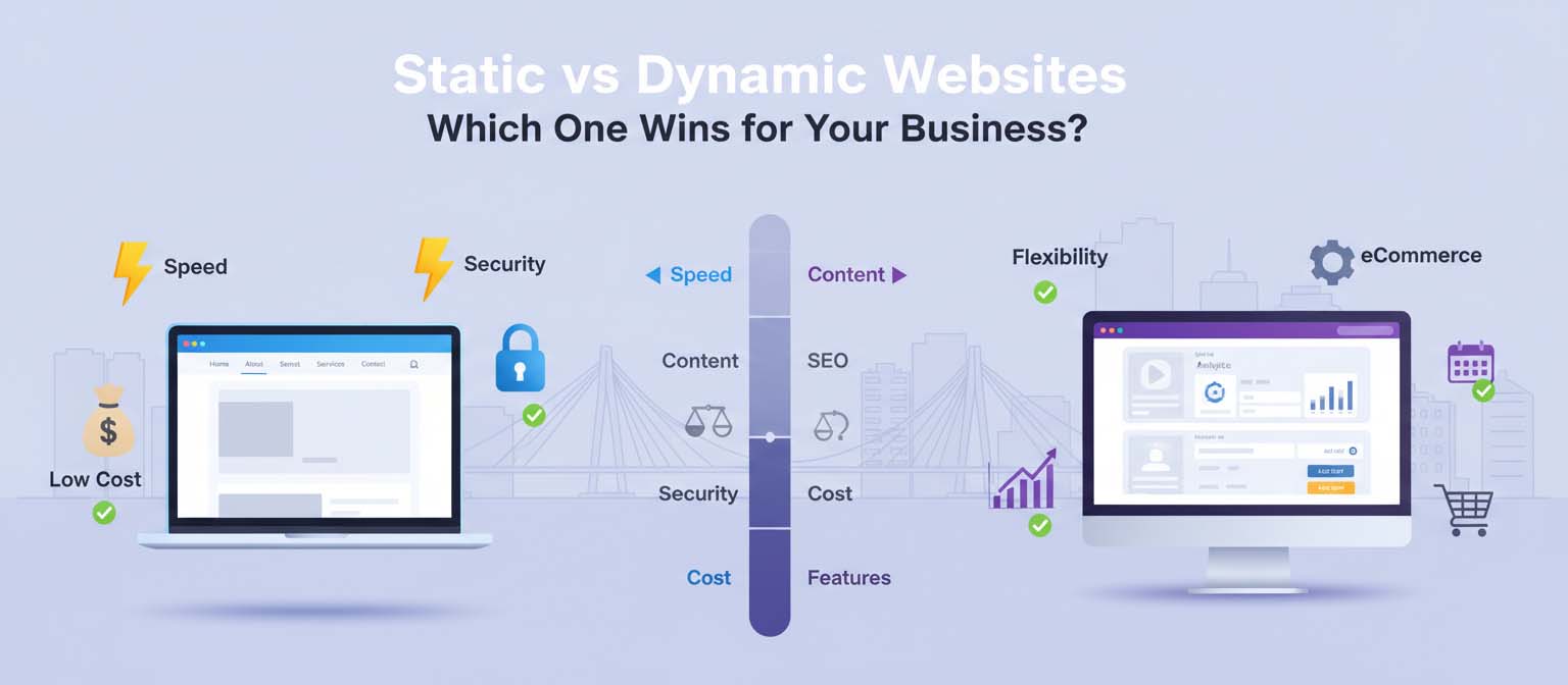 Static vs Dynamic Website: What’s Best for Mumbai Businesses?