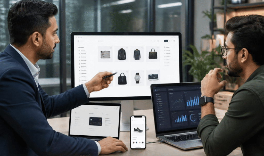 e-commerce website features
