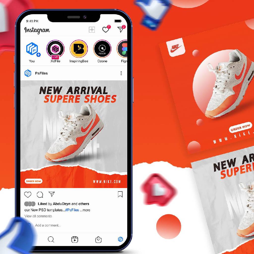 social media post design