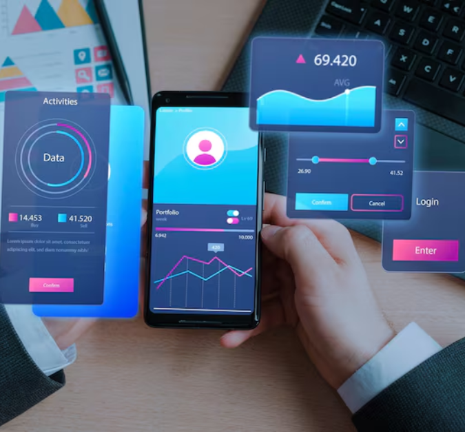 Flutter app development