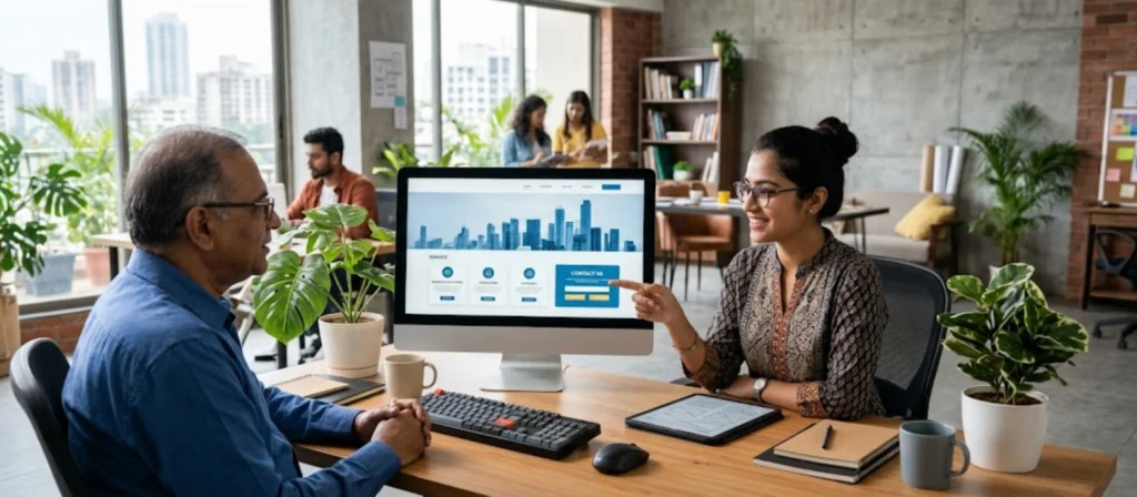 service-based business website